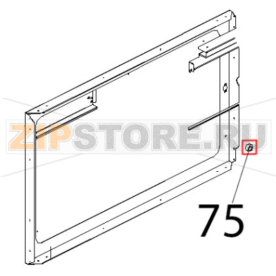 Calamita D=22.9 mm, per microporta Unox XB 403 Calamita D=22.9 mm, per microporta Unox XB 403Запчасть на деталировке под номером: 75