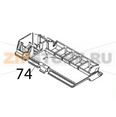 Top USB cover Sato CT408LX TT Top USB cover Sato CT408LX TTЗапчасть на деталировке под номером: 74Название запчасти на английском языке: Top USB cover Sato CT408LX TT.