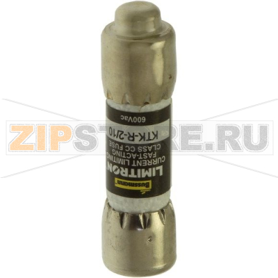 Предохранитель, 0.2 A, AC 600 В, 200 кА, 10x38 мм, CC, UL, быстродействующий Eaton LIMITRON FAST 