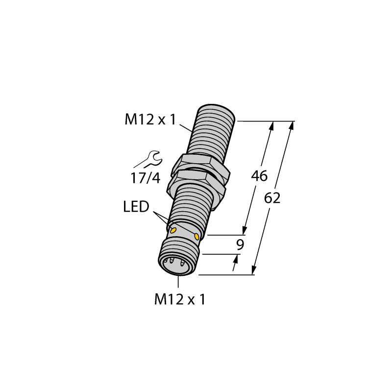 Датчик магнитного поля Turck BIM-M12E-AG4X-H1144 