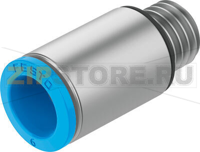 Штуцер с цанговым соединением Festo QSM-M5-6-I-R-100 