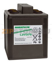 Marathon L2/375    Аккумулятор Marathona  L2/375 Характеристики: Напряжение - 2 В; Емкость - 375 Ач; Габариты: длина 208 мм, ширина 201 мм, высота 282 мм, вес: 26,5  кг