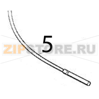 Sensore temp. evaporatore Scotsman MF 46 WS Sensore temp. evaporatore Scotsman MF 46 WSЗапчасть на деталировке под номером: 5
