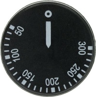 ЧЕРНАЯ РУЧКА Ø 50 ММ  50°-300°C