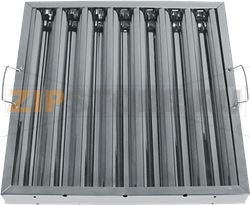 FILTRO CAPPA A LABIRINTO 445x445x48 mm 