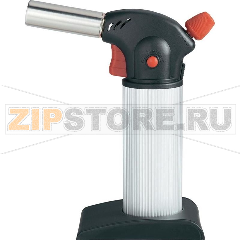 Горелка газовая 1300°C, 150 мин, пьезо-поджиг, запасной газовый баллон Toolcraft MAX850 