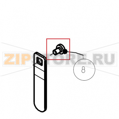 Vite testa cilindrica taglio a croce M5x8 Zn UNI 7687 Imesa ES 10         Vite testa cilindrica taglio a croce M5x8 Zn UNI 7687 Imesa ES 10Запчасть на сборочном чертеже под номером: 8Название запчасти на итальянском языке: Vite testa cilindrica taglio a croce M5x8 Zn UNI 7687 Imesa ES 10