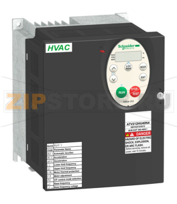 Преобразователь частоты 3 кВт, 480 В, IP21 Schneider Electric ATV212HU30N4 