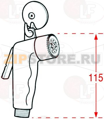 ДУШИРУЮЩЕЕ УСТРОЙСТВО ДЛЯ ПЕЧЕЙ 800/2012 