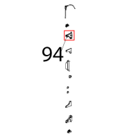 Cerniera sup. alluminio vetro Unox XBC 815G