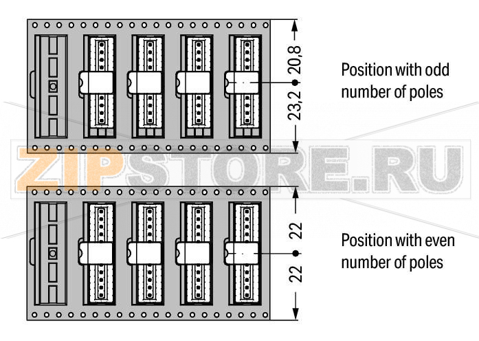 MCS MICRO Вилка под пайку THR; 0.8 x 0.8 mm solder pin; прямые; 100% защита от неправильного подсоединения; упаковка в ленте на бобине; Шаг контактов 2,5 мм; 4-пол.; черные Wago 733-334/105-604/997-446 Вилки для пайки оплавлением припоя для поверхностного монтажаДоступны в ленте на бобине для автоматической сборкиОптимальная теплопроницаемость благодаря дизайну корпуса контакта обеспечивает более низкие температуры пайки100% защита от неправильного подсоединенияВозможны варианты кодировки...