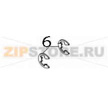E-Ring, ID10*OD20*T1.0 TSC MH261T E-Ring, ID10*OD20*T1.0 TSC MH261TЗапчасть на деталировке под номером: 6