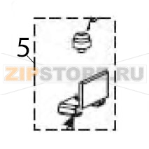 Kit media edge guide Zebra S600 Kit media edge guide Zebra S600Запчасть на деталировке под номером: 5