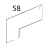 Vetro interno 715x414x4 BETFL L.M. rossella Unox XF 193