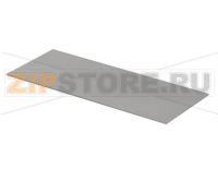 Плата передняя, 2 mm, алюминий, прозрачно анодированный Bopla BO FP 60021
