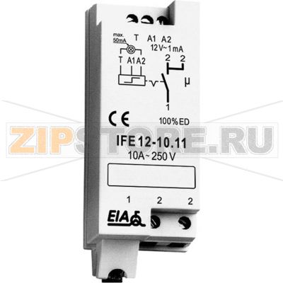 Переключатель дистанционный 230 В, 10 А, 2300 Вт, 1 шт Eltako IFE12-10.11 