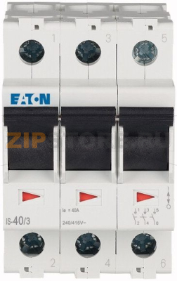 Выключатель нагрузки, 40А, 3 полюса Eaton IS-40/3 