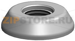 DECK MOUNT FLANGE FOR GLASS FILLER PEDES 