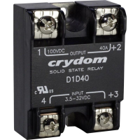 Реле твердотельное 80 А, 100 В/DC, 1 шт Crydom D1D80