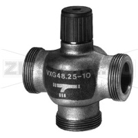 VXG48.32 - 3-ходовой клапан, kvs 16, 5,5 мм, DN 32, PN 16 Siemens VXG48.32