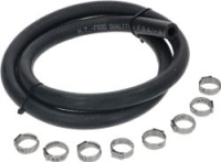 Self-cleaning system tube L = 1m + flang