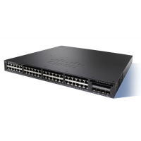 Коммутатор 48xGE (PoE), 2xSFP+, 5 AP, IP Base Cisco WS-C3650-48PWD-S