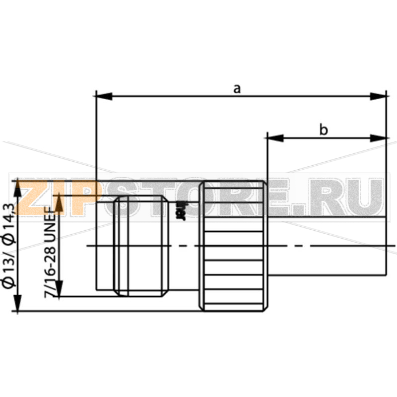 Разъем TNC, 75 Ом, 1 шт Telegärtner J01013A2262 