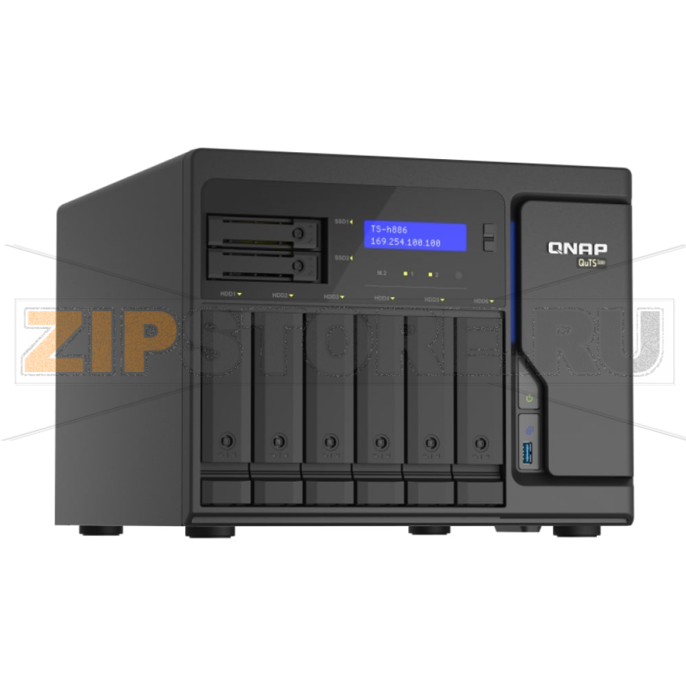 Накопитель сетевой QNAP TS-H886 