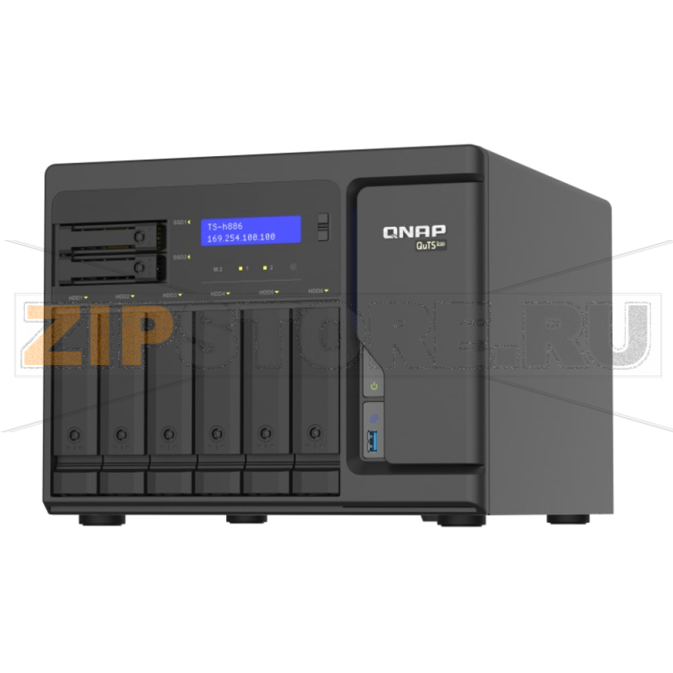 Накопитель сетевой QNAP TS-H886 