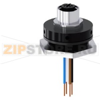 АДАПТЕР ДЛЯ ПОДКЛЮЧЕНИЯ ЧЕРЕЗ РАЗЪЕМ М12, 4-PIN, ДЛЯ РЕЗЬБОВОГО ВВОДА М25, ДЛЯ ПЛАСТИКОВЫХ КОРПУСОВ Siemens 3SU1930-0HB10-0AA0