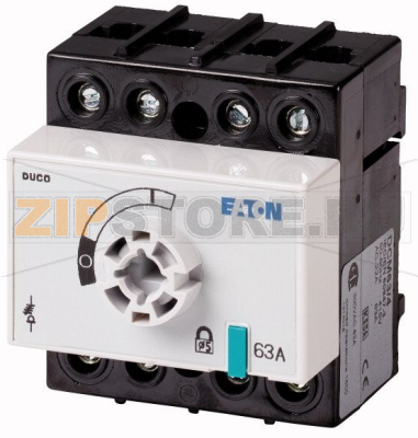 Разъединитель силовой, DCM, 63 A, 4-полюсн Eaton DCM-63/4-SK 