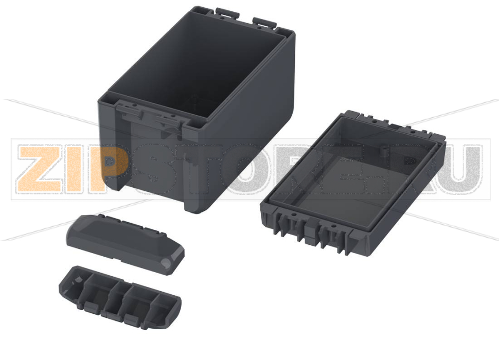 Корпус, 151x80x90 мм, поликарбонат UL 94 V0, одноцветный Bopla B 140809 PC-V0 7024 
