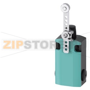 SIRIUS POSITION SWITCH, W. TWIST LEVER, HEIGHT-ADJUSTA. W. GRID HOLE, METAL, 56MM, XL ENHANCED CORROSION PROTECTION, DEVICE CONNECTOR 3X (M20X1.5) GOLD CONTACTS 2X (1NO/1NC) SNAP-ACTION CONT. CUSTOMER-SPECIFIC; ADAPTER 3SX5100-3B (WITH TOOTHED LOCK WASHER 