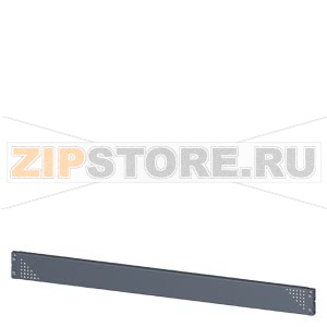 SIVACON, mounting plate, mounting with bracket, perforated, H: 100 mm, W: 1200 mm, zinc-plated Siemens 8MF1120-2AM12-0 