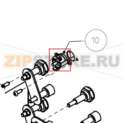 Pastiglia termostatica ariarmo manuale Imesa ES 10                                    Pastiglia termostatica ariarmo manuale Imesa ES 10Запчасть на сборочном чертеже под номером: 10Название запчасти на итальянском языке: Pastiglia termostatica ariarmo manuale Imesa ES 10
