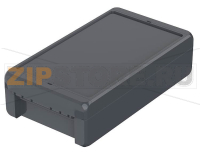 Корпус, 231x125x60 мм, АБС, одноцветный Bopla B 221306 ABS 7024