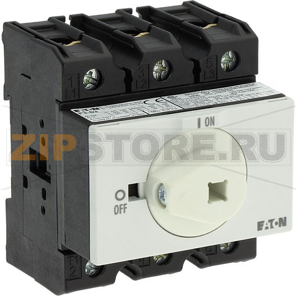 Выключатели главные, P3, 63 A, 3-полюсн Eaton P3-63/M4/SVB 