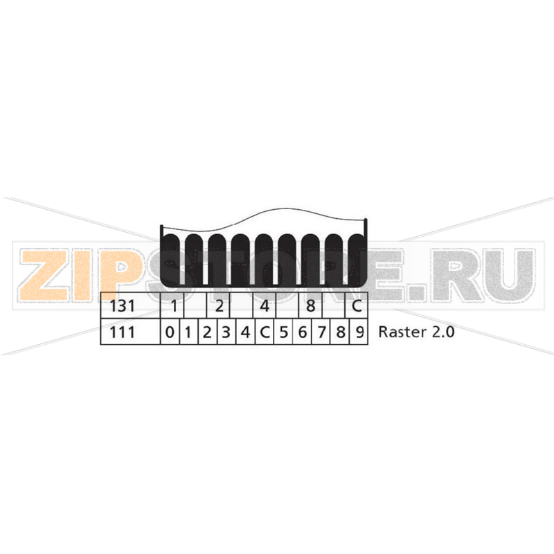 Переключатель кодовой, двухкнопочный, 0-9, 1 шт Hartmann SMC-D-111-AK-2 