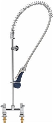 PRE-RINSE UNIT WITH BRIDGE MIXER TAP 