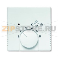 Накладка для терморегулятора, серебристый алюминий ABB 2CKA001710A3669