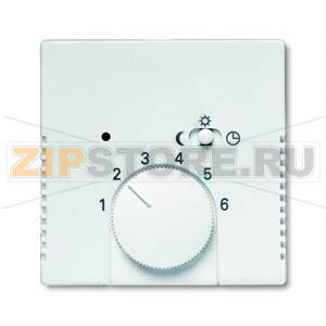 Накладка для терморегулятора, серебристый алюминий ABB 2CKA001710A3669 