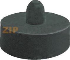 RUBBER FOOT ø 40 mm H15 