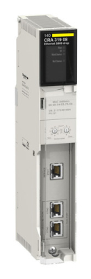 Адаптер Ethernet IP/Modbus TCP, 3 порта Schneider Electric 140CRA31908C 