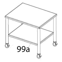 Cutlery dryer tall trolley H=48 cm Vema AP 2091