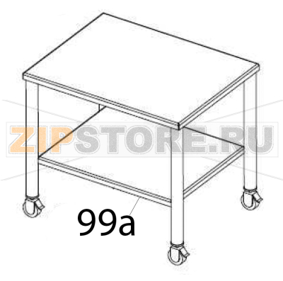 Cutlery dryer tall trolley H=48 cm Vema AP 2091 Cutlery dryer tall trolley H=48 cm Vema AP 2091Запчасть на деталировке под номером: 99a