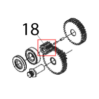 Ingranaggio elica Sirman TC 12 E