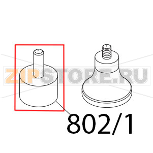 Piedino M8 Sirman Palladio 350 Automec Piedino M8 Sirman Palladio 350 AutomecЗапчасть на деталировке под номером: 802/1