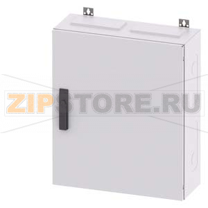 ALPHA 400, wall-mounted cabinet, IP43, Protection class 1, H: 650 mm, W: 550 mm, T: 210 mm, RAL 9016 Siemens 8GK1122-2KA22 