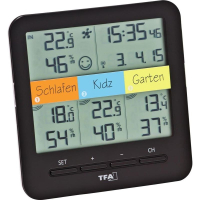 Термогигрометр цифровой с 3 выносными датчиками TFA Klima@Home