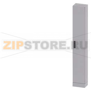ALPHA 630 DIN, НАПОЛЬНЫЙ РАСПРЕДЕЛИТ. ШКАФ ПУСТОЙ (FLAT PACK) IP43 2КЛАСС RAL 7035 В=1900 Ш=300 Г=210 Siemens 8GK1312-8KK12 
